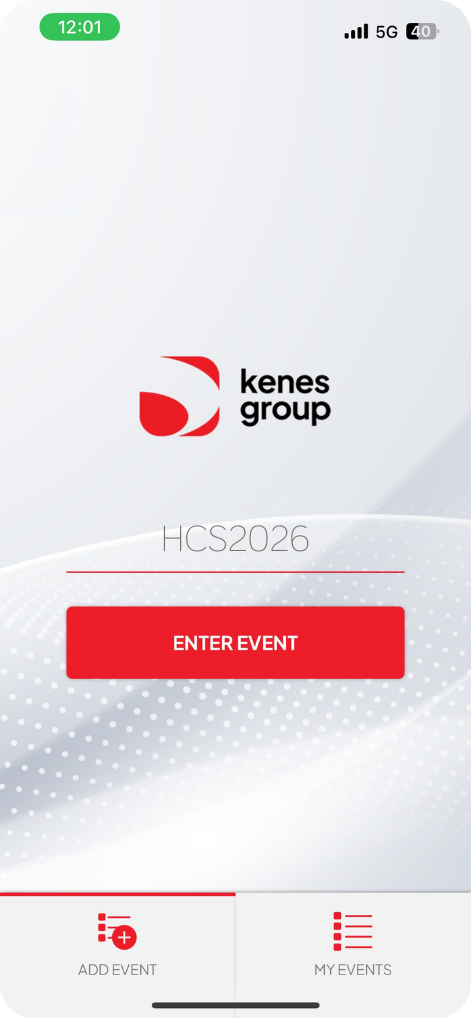 HCS App_Kenes Login